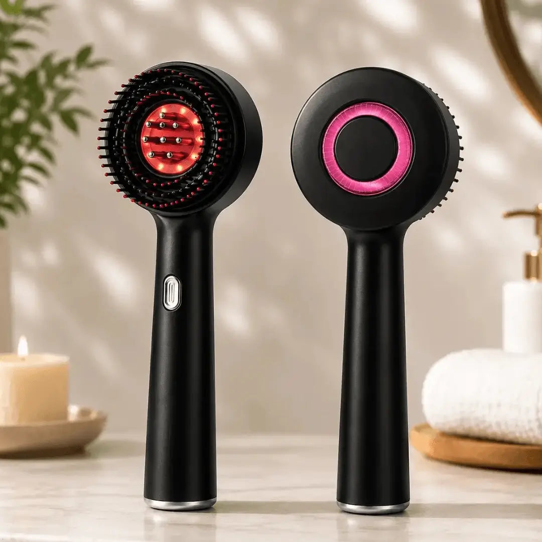 Advanced Scalp Massager with Red Light Therapy