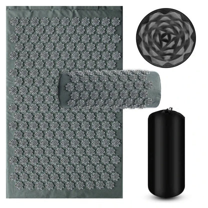 Acupressure Mat and Pillow Set