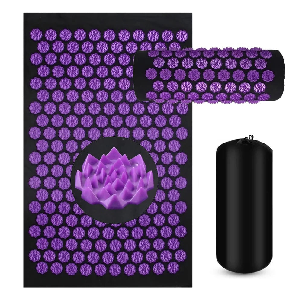 Acupressure Mat and Pillow Set