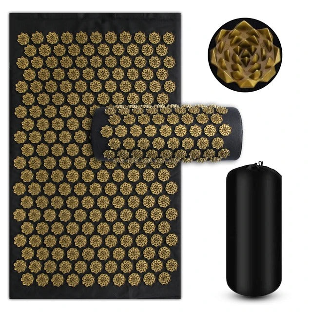 Acupressure Mat and Pillow Set