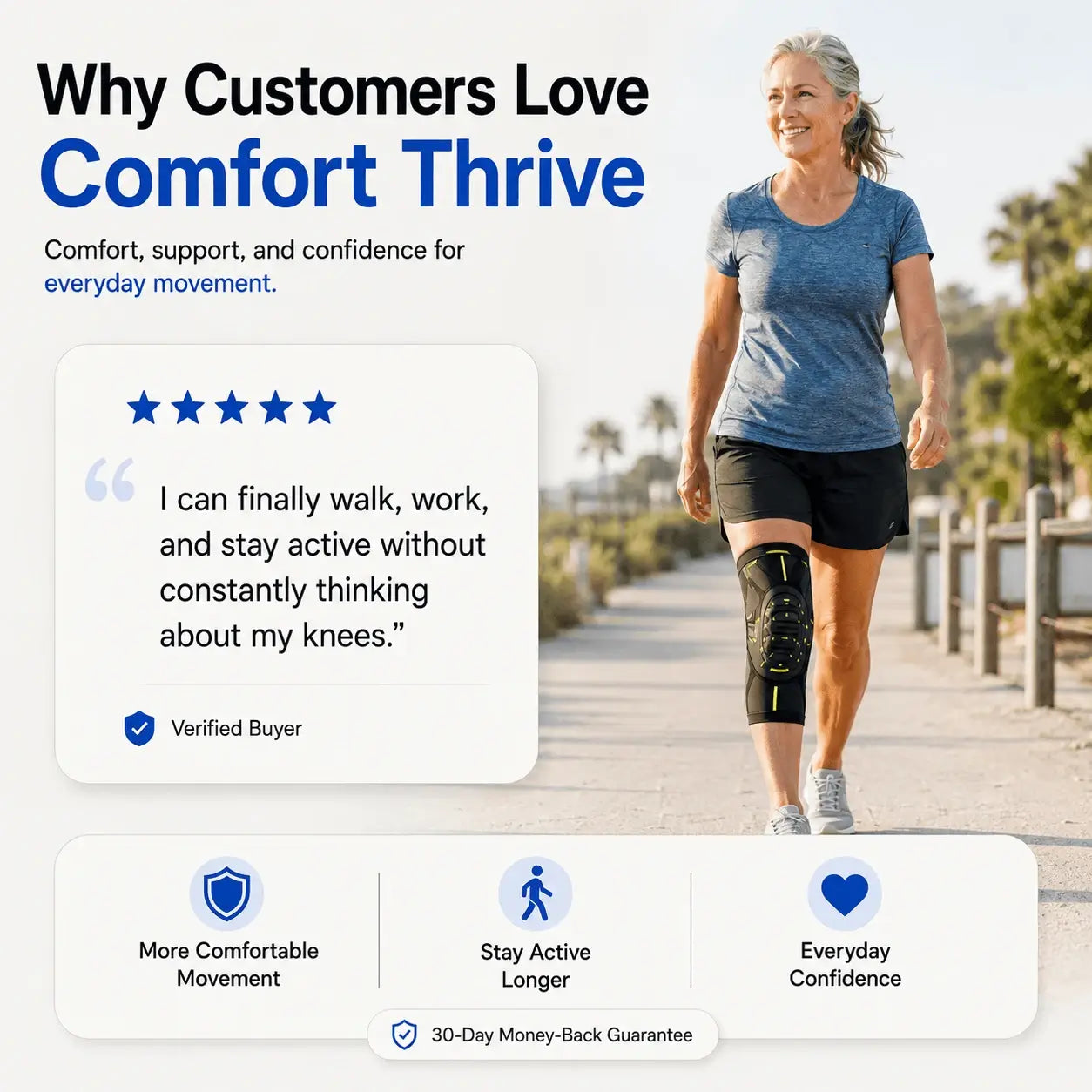 Comfort Thrive™ – Crush Knee Pain & Move Freely Again