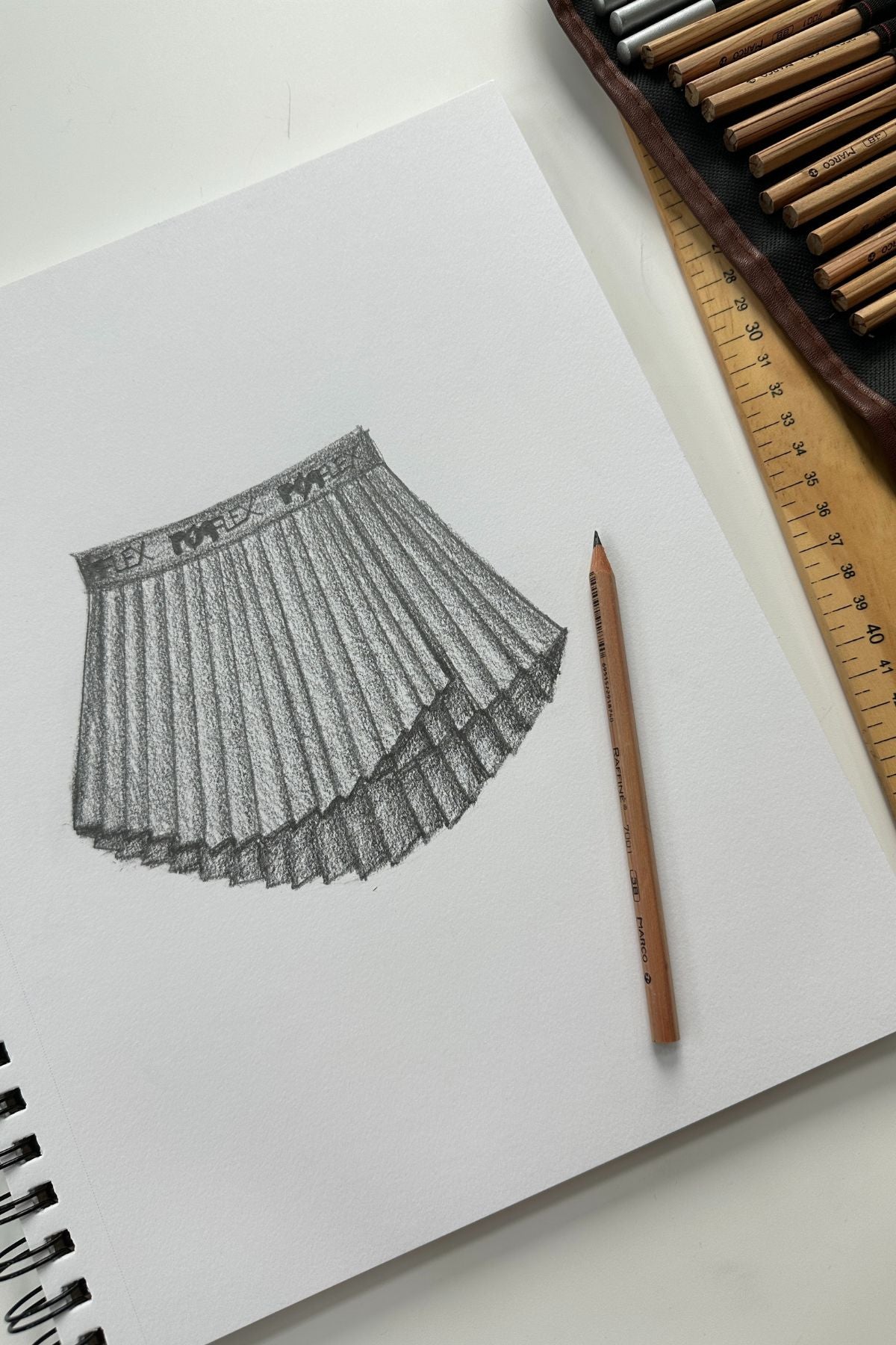 Ace 'em | Black Pleated Tennis Skirt with Breathable Fabric | Stylish Performance for All-Day Comfort 4