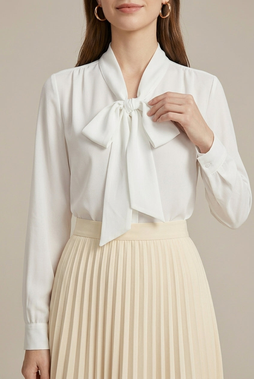 Elegant Collection | Pleated Midi Skirt with High Waist Design | Timeless Style for Effortless Elegance 2
