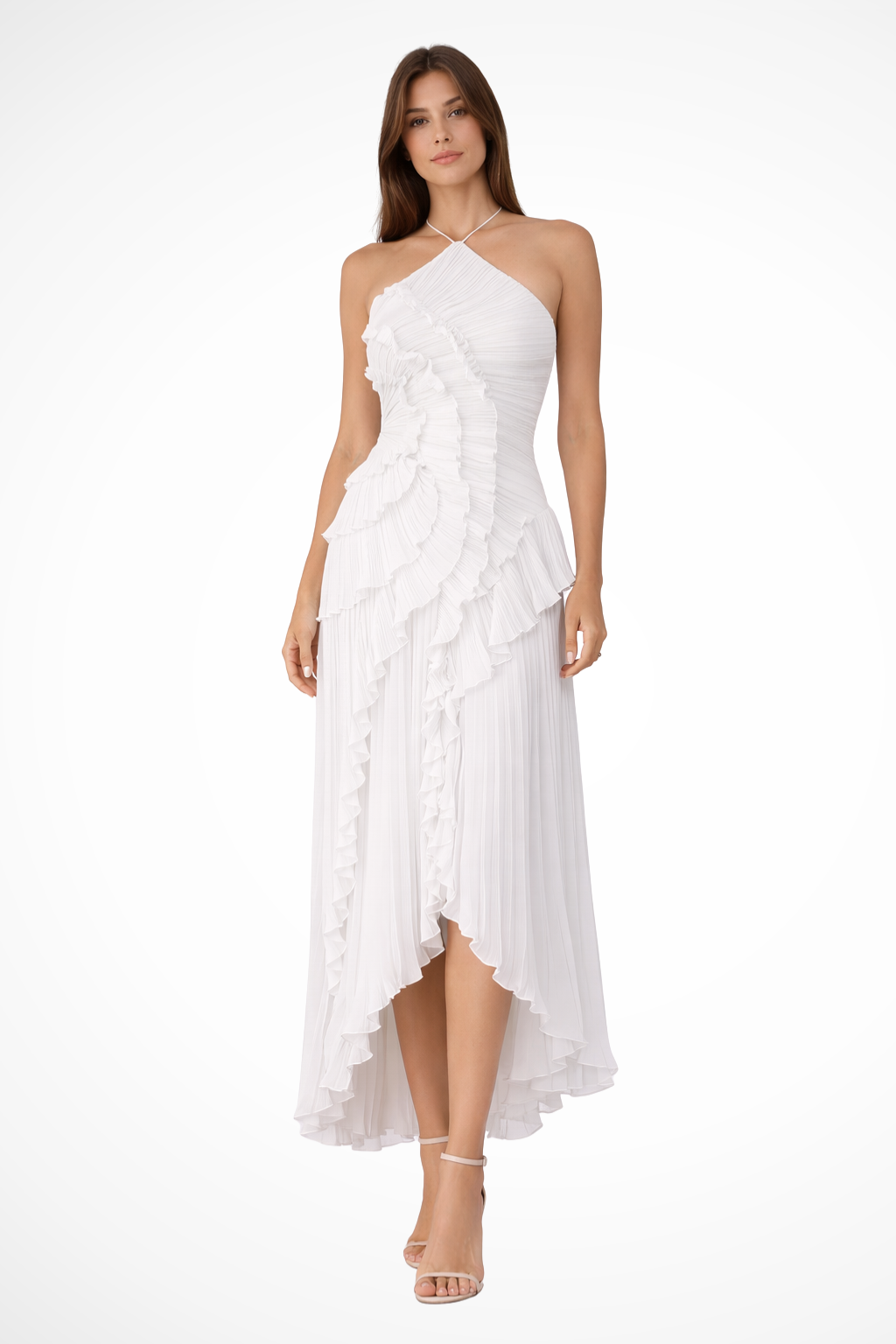 Elegant Floral Maxi Dress for Women with Layered Ruffles | Perfect for Summer Events 2