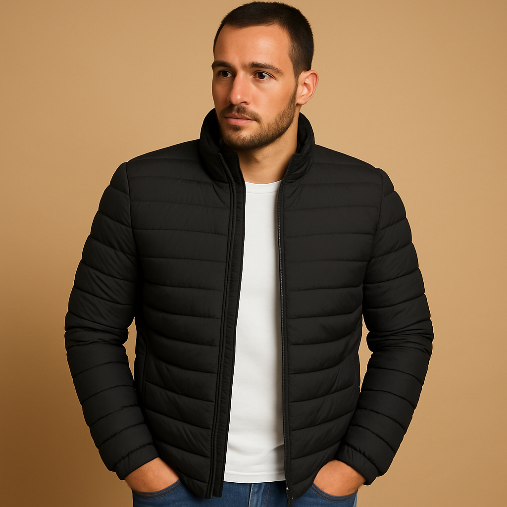 Men's Classic Hooded Puffer Jacket | Warm Insulated Winter Coat 2