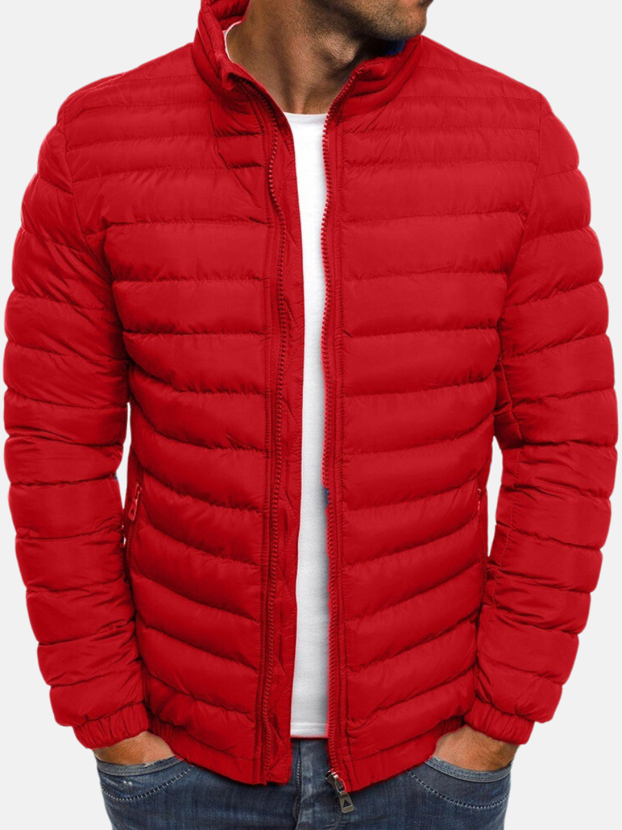 Men's Quilted Jacket | Warm Lined Winter Outerwear | Elegant Stylish Design 4