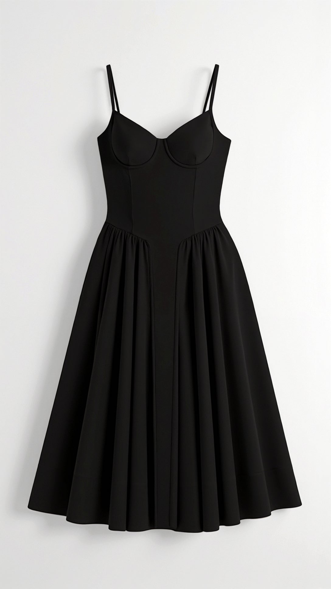 Women's Lightweight Floral Midi Dress | Elegant Sweetheart Neckline Summer Dress 5