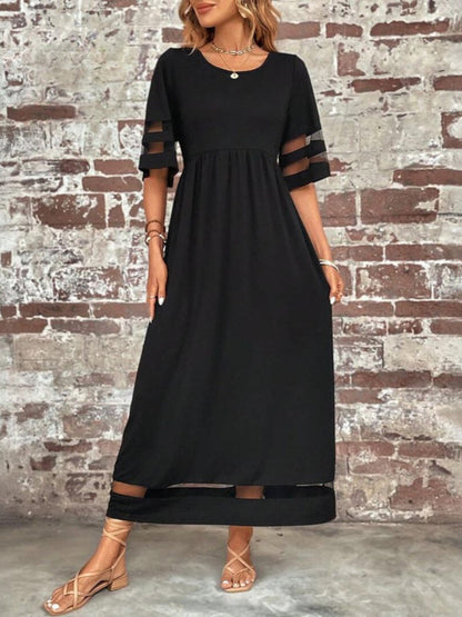 Women's Lightweight Polyester Spandex Dress | Chic Summer Tummy Flattering Coverage 5